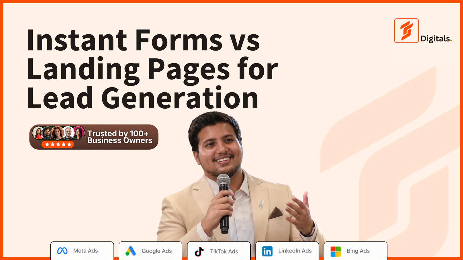 Instant Forms vs Landing Pages for Lead Generation